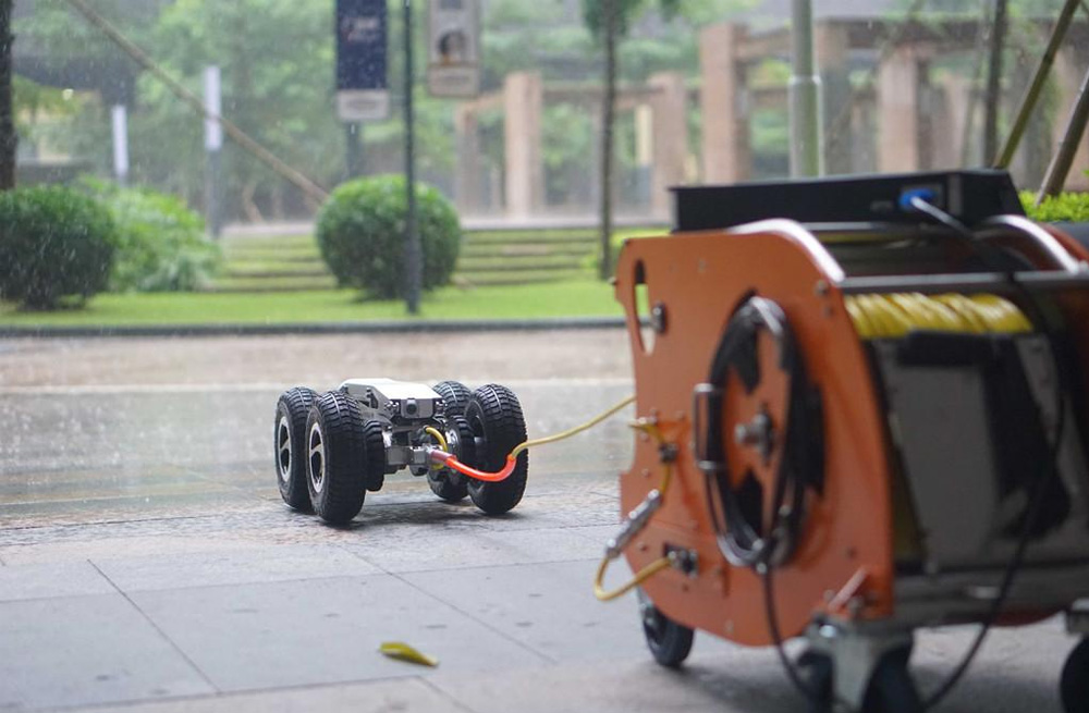 285麒麟管道检测机器人