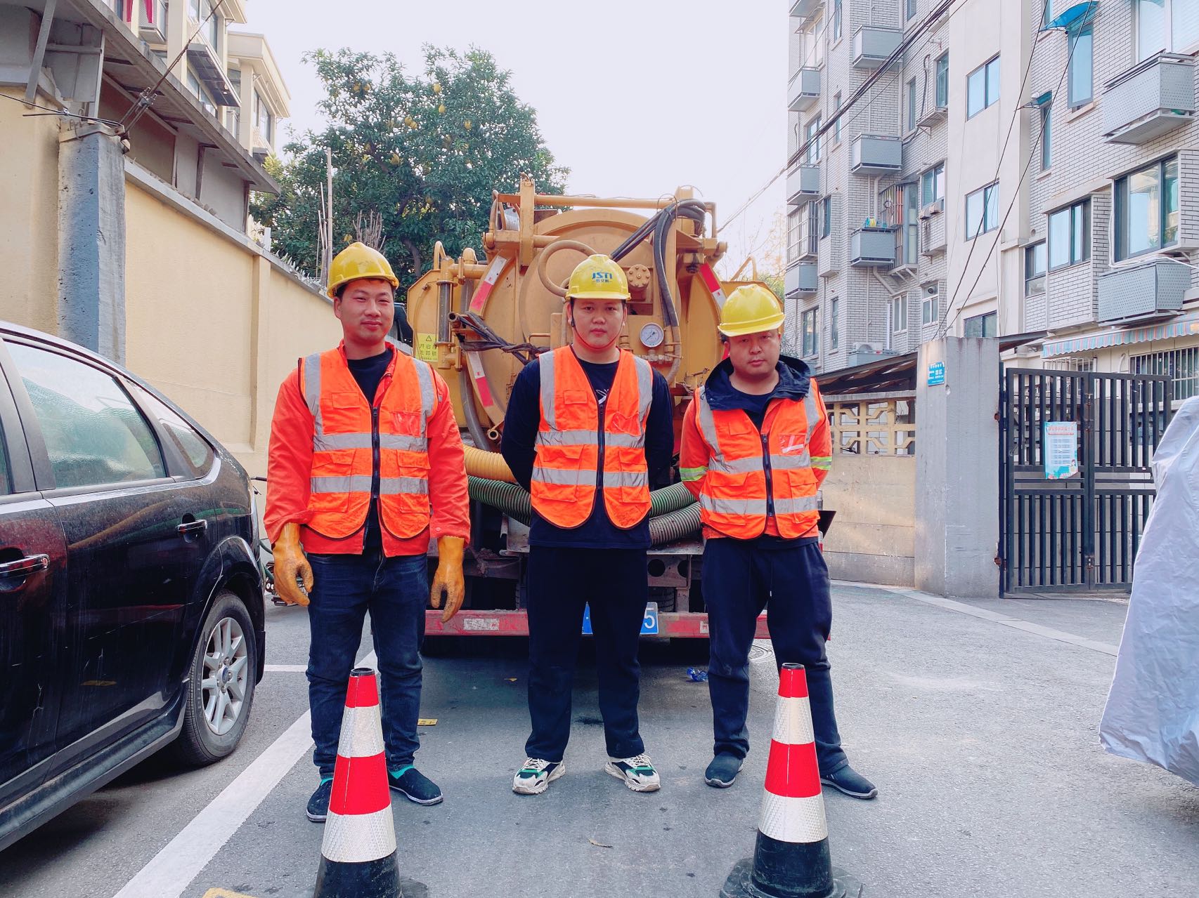 麒麟南京某小区管道清淤检测施工